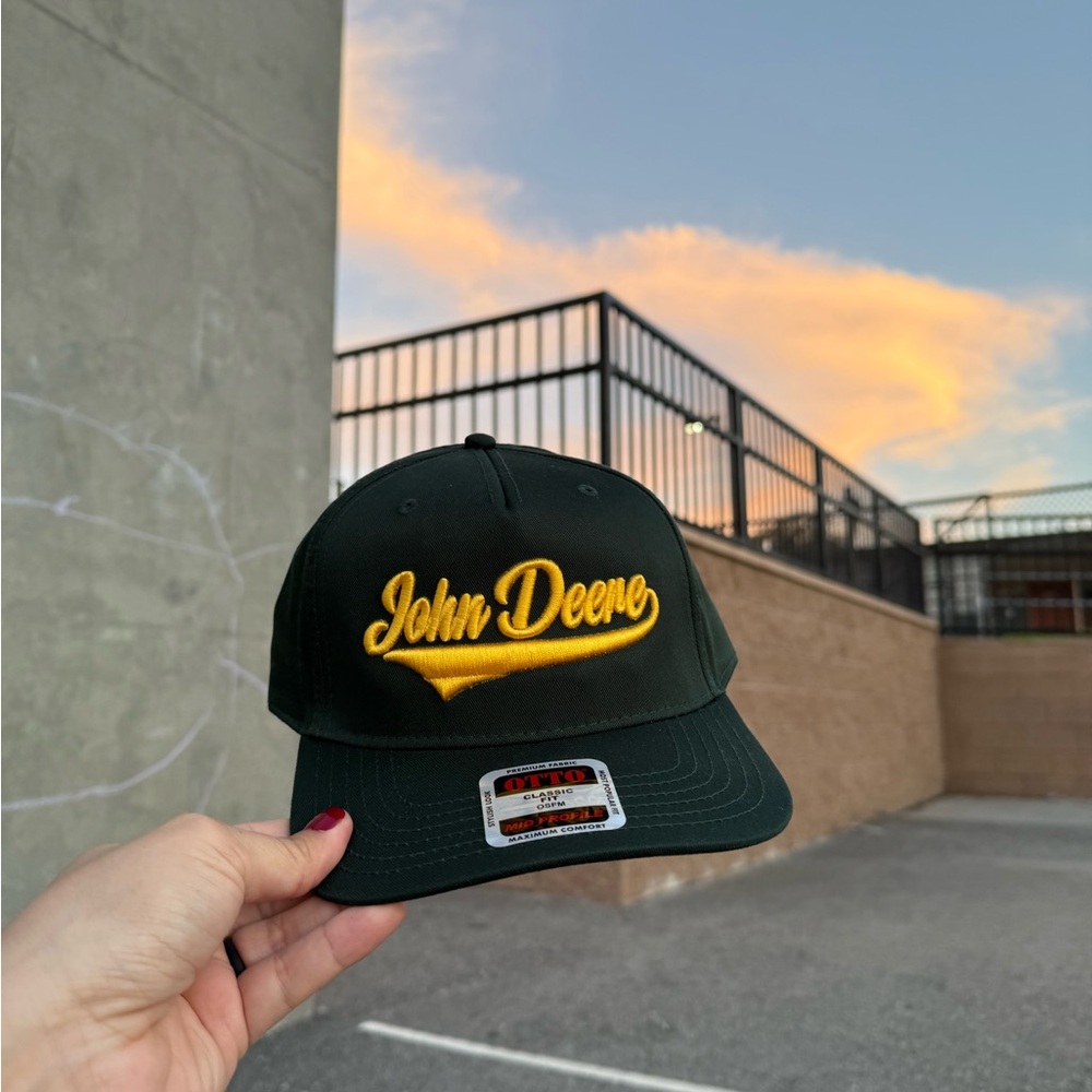 John Deere 5 Panel Hat - Green